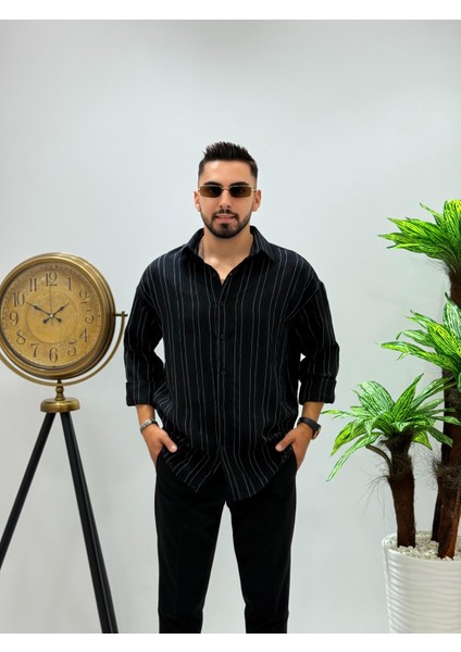 Erkek Yeni Sezon Uzun Kol Gömlek Regular Kalıp Terletme Yapmaz Göbek Göstermez