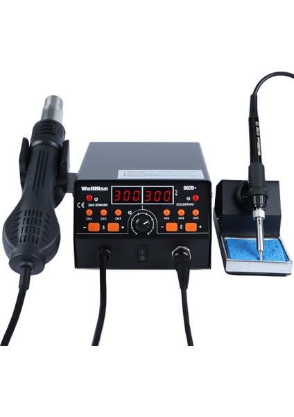 902D+ Isı Ayarlı Sıcak Hava Üflemeli Havya Istasyonu modelleri