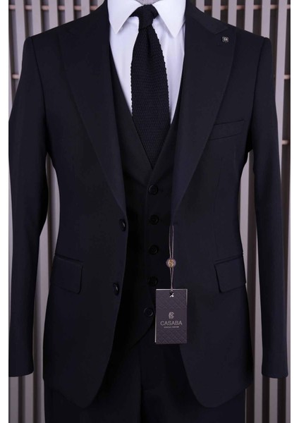 Erkek Yelekli Takım Elbise 7404