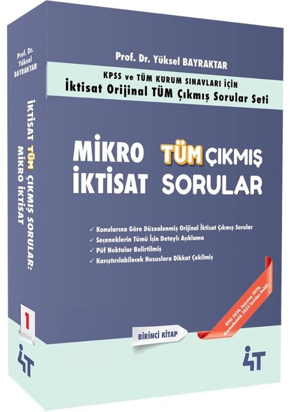 Mikro Iktisat Tüm Çıkmış Sorular