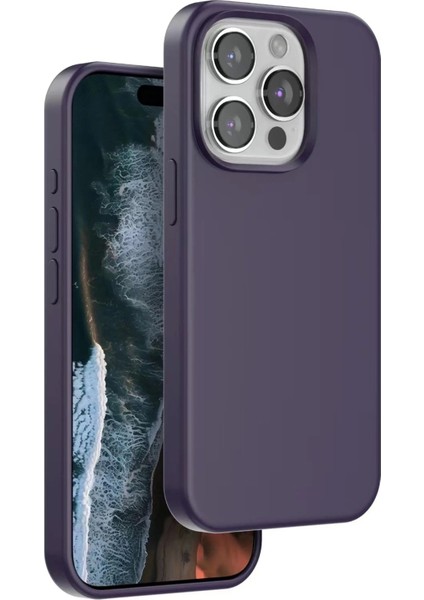 Venco iPhone 14 Pro Max Home Magsafe Kapak - Derin Mor