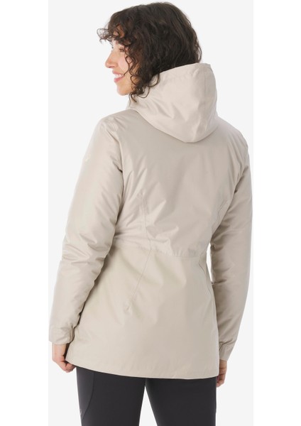 Quechua Kadın Outdoor Su Geçirmez Kar Montu/kışlık Mont - Bej - NH100 -5 °c modelleri