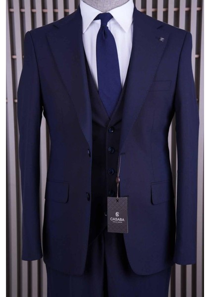 Erkek Yelekli Takım Elbise 7422 modelleri