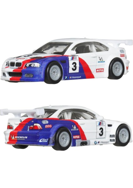 1:64 Hot Wheels Premium Car Culture 2'li Paket Bmw 320 Group 5 & 2001 Bmw M3 Gtr HBL96 - JBK99 modelleri