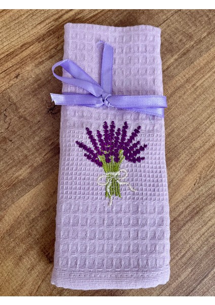 Kozavitrin Lavanta Nakışlı 3’lü Peçete-Mutfak Havlusu Kurulama Bezi 40X60 cm fiyatları