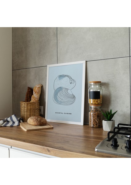 ''coastal Cuisine'' Poster Tablo (Çerçeveli) modelleri