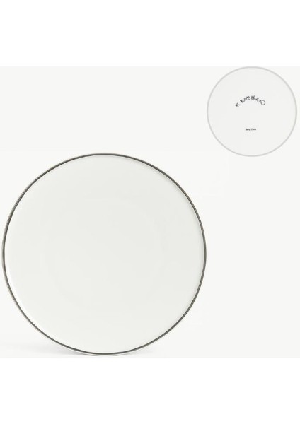 Sufi Platin 6'lı Tatlı Tabağı 20CM