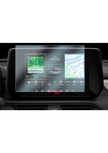 Suzuki Swift 9 Inç Ekran Koruyucu Multimedya Nano Parlak
