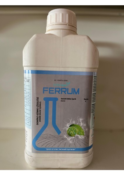 Ferrum Demir Içerikli Sıvı Gübre Çözeltisi 5 Litre