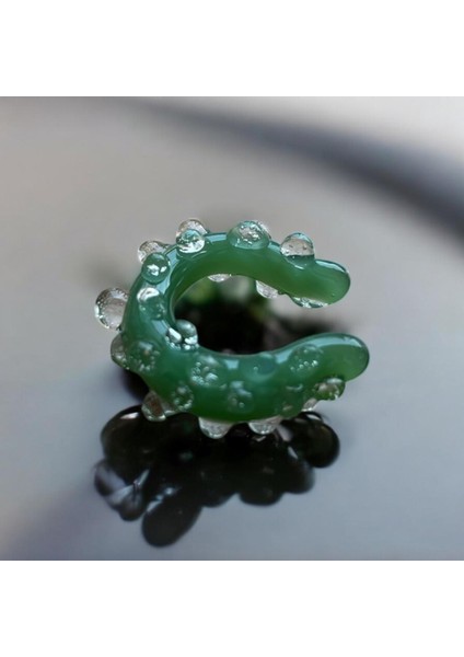 Cam Kıkırdak Küpe