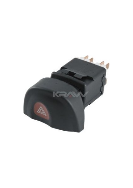 Dörtlü Flaşör (Sinyal) Anahtarı Megane I 9pın