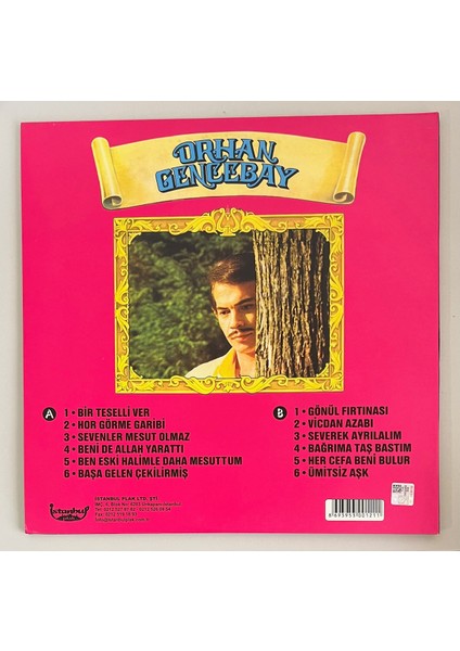 Orhan Gencebay Bir Teselli Ver Lp Plak fiyatları