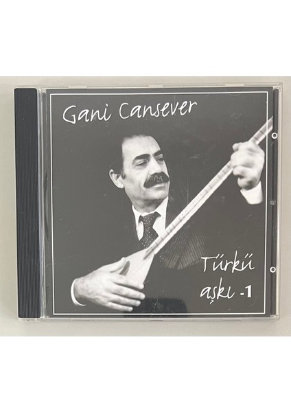 Gani Cansever Türkü Aşkı 1 CD (Orijinal Dönem Baskı Cd)