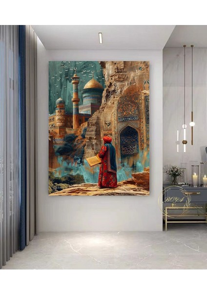 Sanat Eseri Kanvas Tablo Ev Duvar Salon Ofis Dükkan Hediyelik Dekarasyon Süsü