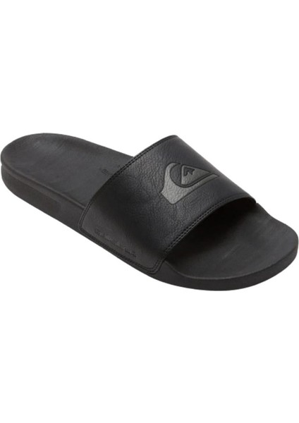 Rıvı Nubuck Slıde AQYL101355-KVJ1 Siyah Sandalet&Terlik