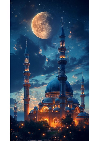 Camii Kanvas Tablo Ev Duvar Salon Ofis Dükkan Hediyelik Dekarasyon Süsü fiyatları