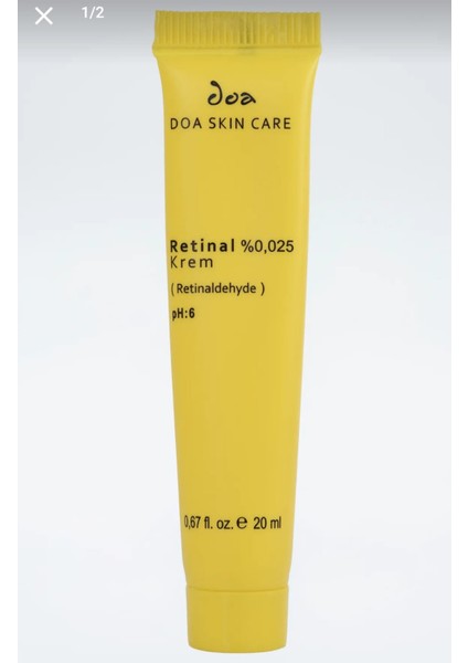 Doa Kozmetik Retinal %0.025 Krem