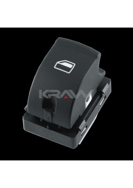 Cam Açma Düğmesi (Tekli - 4 Pin) Audı A3 (04-08) A6 (05-11) Q7 (07-14)