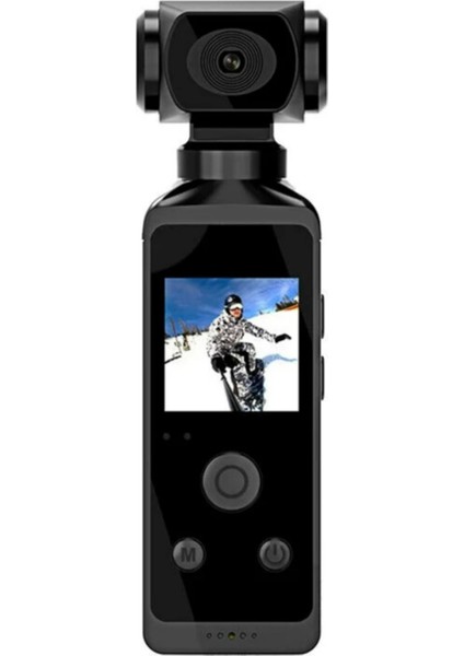 K850H 4K Kameralı 3 Eksen Gimbal Sabitleyici Video Kaydedicili 1,3 Inç LCD Ekran, 16MP
