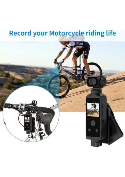 K850H 4K Kameralı 3 Eksen Gimbal Sabitleyici Video Kaydedicili 1,3 Inç LCD Ekran, 16MP