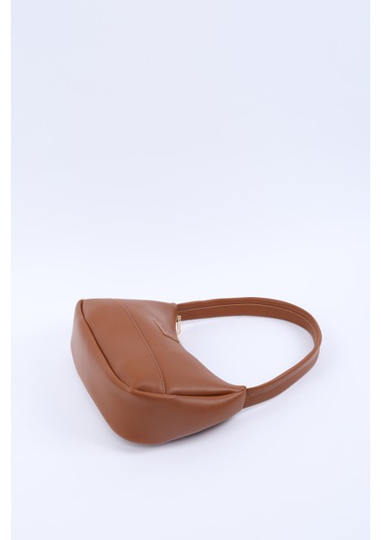 Taba SHK229 Suni Deri , Fermuarlı Tek Bölmeli , Baget Model El, Kol ve Omuz Çantası