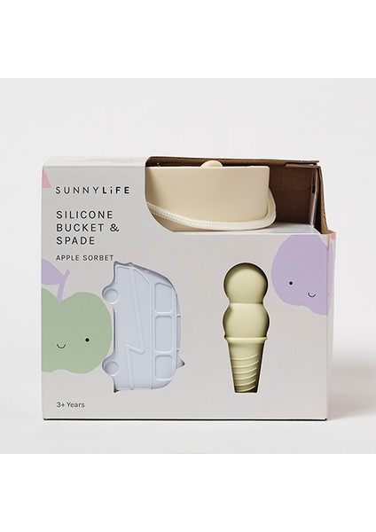 Elma Sorbet Karışık Silikon Kova & Kürek Seti fiyatları