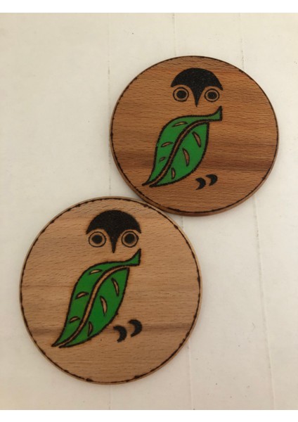 El Yakması Ahşap Bardak Altlığı fiyatları