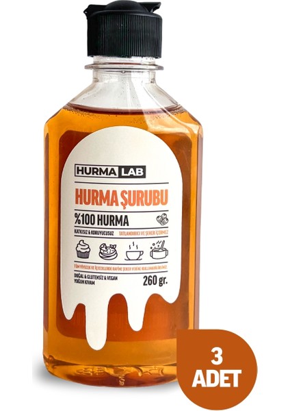 Hurma Şurubu 260 Gr. 3'lü Paket