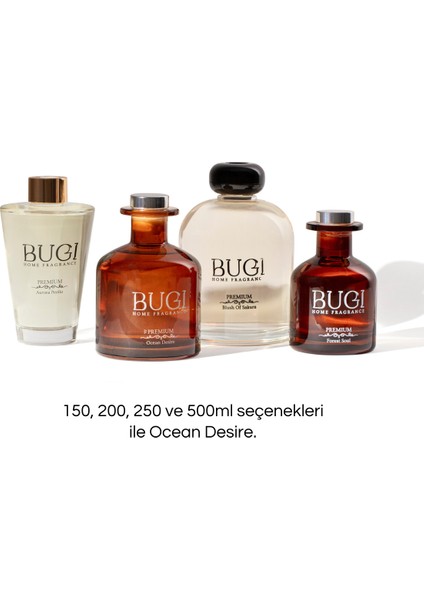 Ocean Desire Ev Oda Ortam Kokusu, Çubuklu Oda Kokusu Okyanus Çiçeği 150ML Yoğun Kalıcılık indirimleri