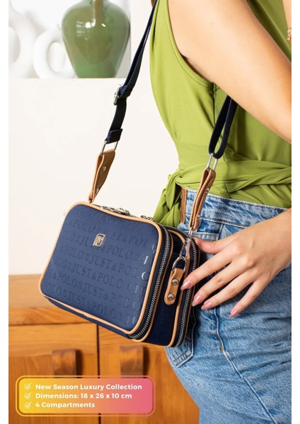 Kadın Ayarlanabilir Askılı Günlük Kullanıma Uygun Şık Çapraz ve Omuz Çantası 234023MH fiyatları