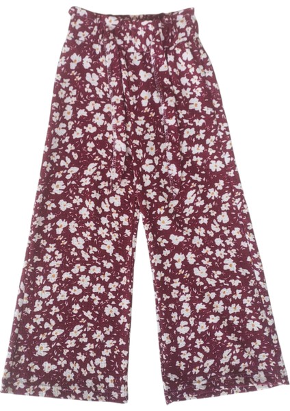 Kız Çocuk Bürümcük Kumaş Pantolon