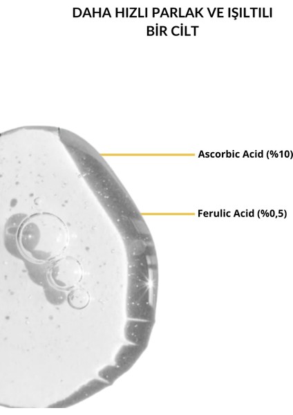 Vitamin C Serum Aydınlatır ve Lekelerin Giderilmesini Sağlar modelleri