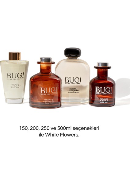 White Flowers Ev Oda Ortam Kokusu, Çubuklu Oda Kokusu Beyaz Çiçekler Çiçeği 150ML indirimleri