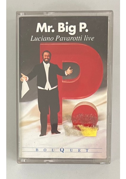 Luciano Pavarotti Live Mr.big Kaset (Orijinal Dönem Baskı Kaset)