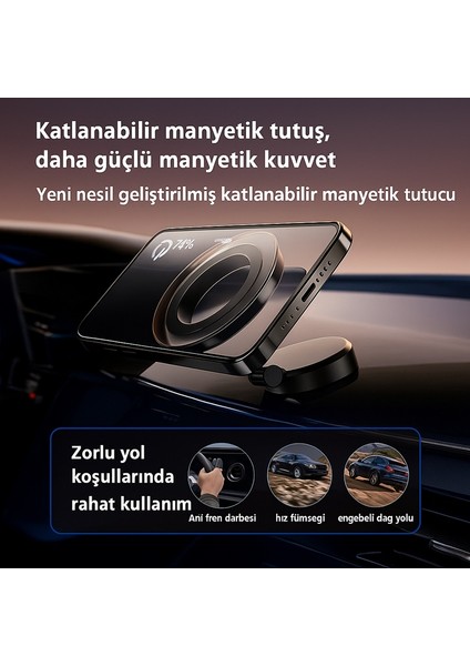 Araç Içi Telefon Tutucu Vakumlu Magsafe Destekli Manyetik Mıknatıslı Masa Üstü Duvar Telefon Standı fırsatları