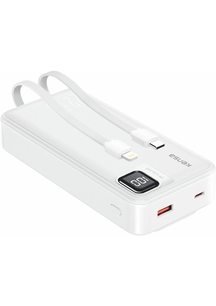 10.000 Mah Powerbank 22.5W Hızlı Şarj Destekli Siyah Renk