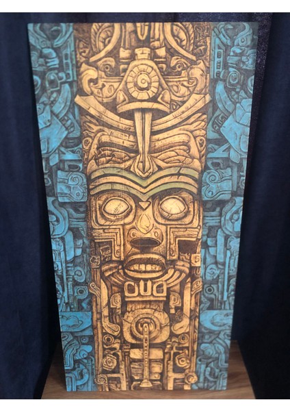 El Yakması Ahşap Tablo