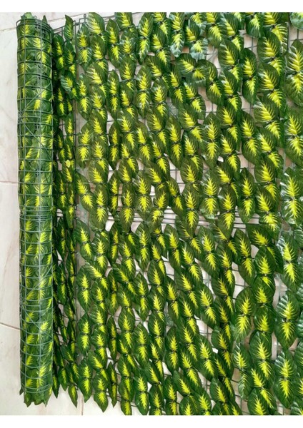 Yeşil Yapraklı Bahçe Çiti ve Paravan, 100X300 Cm, Doğal Görünümlü Dekorasyon fiyatları