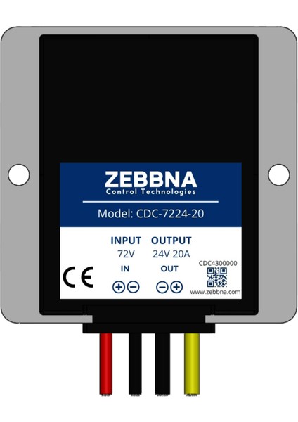 CDC-7224-20 DC/DC Dönüştürücü 72V-24V 20A 480W indirimleri