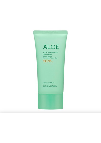 Aloe Cica Waterproof Sunscreen SPF50+ ( Hassas Ciltler Için Suya ve Tere Dayanıklı Güneş Kremi 70ML) fiyatları