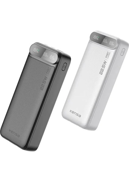 20.000 Mah 22.5W Powerbank Hızlı Şarj Destekli Dijital Ekran Göstergeli fiyatları