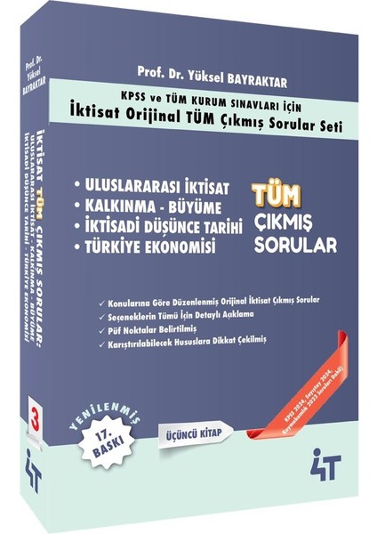 Son Dörtlü Iktisat Tüm Çıkmış Sorular