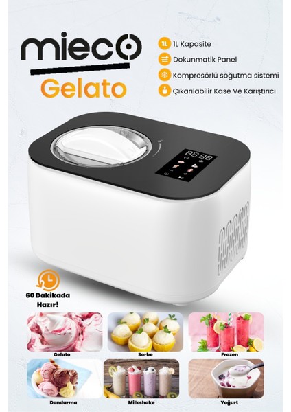 Gelato 4-in-1 Dondurma Makinesi