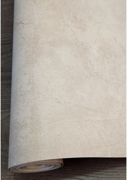 Kendinden Desenli Silinebilir Duvar Kağıdı, 53 cm x 10 Metre, Bej Renk