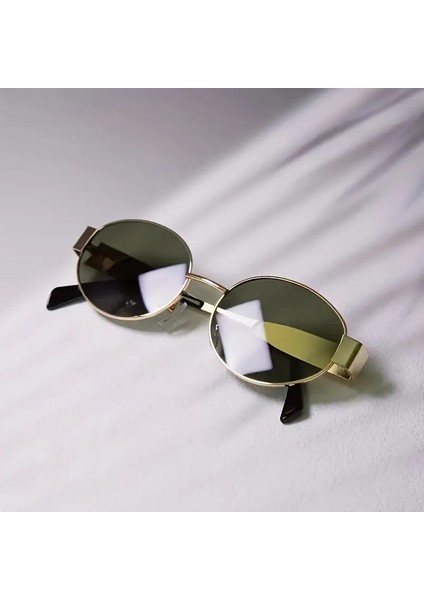 Lenty Gold/green 55 Olivier Philippe Polarize Güneş Gözlüğü
