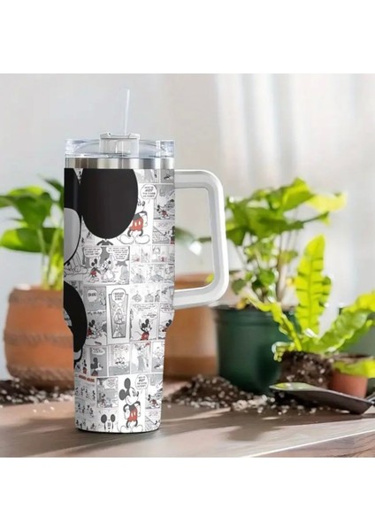 Mickey Mouse Quencher Tumbler | 40 Oz (1,18 Lt) Pipetli Quencher Termos fiyatları