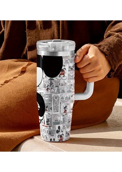 Mickey Mouse Quencher Tumbler | 40 Oz (1,18 Lt) Pipetli Quencher Termos fırsatları