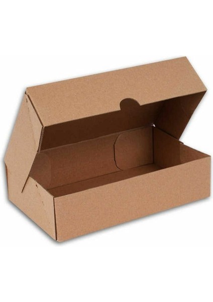 17X12,5X5,5 cm Kesimli E-Ticaret ve Kargo Kutusu 100 Adet