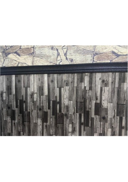 70X35CM Kendinden Yapışkanlı Gri Antrasit Estetik Duvar Paneli fırsatları