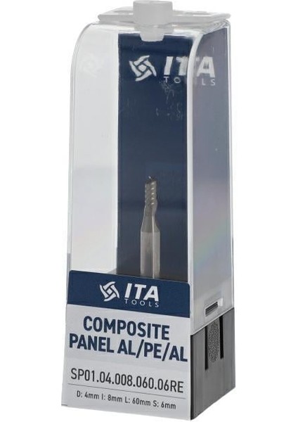 4X8X60 S:6 Kompozit Için Karbür Freze